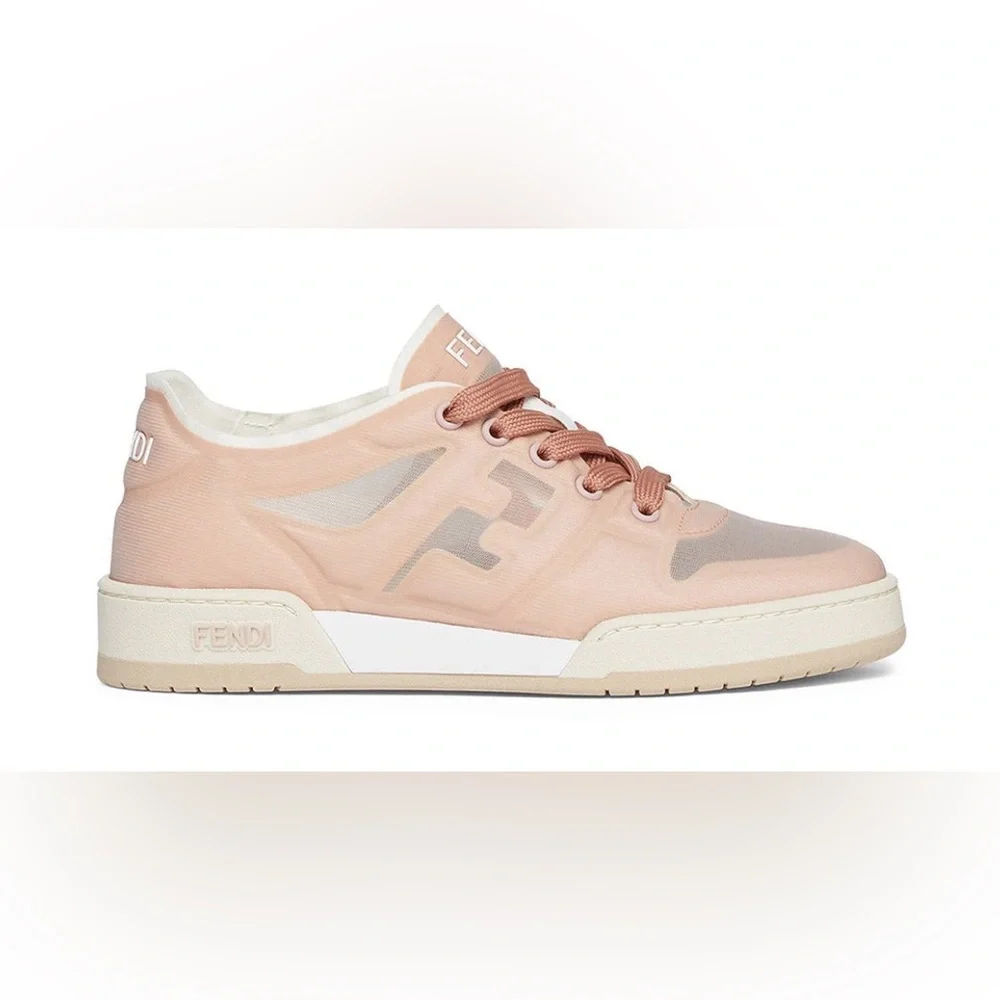 Fendi Women's Blush Sneakers size 39 fit for 9 US - Picture 2 of 7